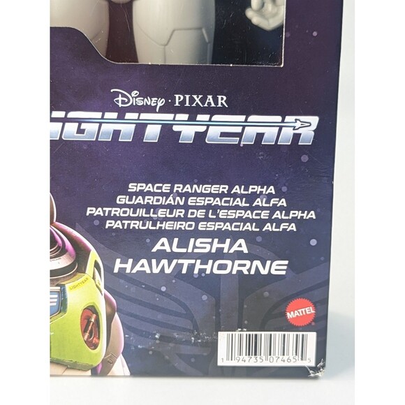 Disney Pixar Lightyear Toy Figure Space Ranger Alpha Alisha Hawthorne 12" - Picture 6 of 12